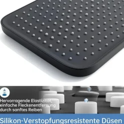RONVIE 13 Zoll Duschkopf Regendusche, Fester Regenduschkopf Duschbrause mit