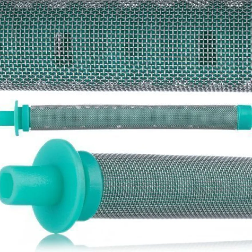 Rosfix Filtereinsatz 30 Mesh Grün – 100 mm Länge | für Farbspritzgeräte