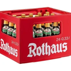 Rothaus Tannenzäpfle 5,1% 0,33L Flasche, 24er Pack (24x0,33L) Mehrweg-Pfand