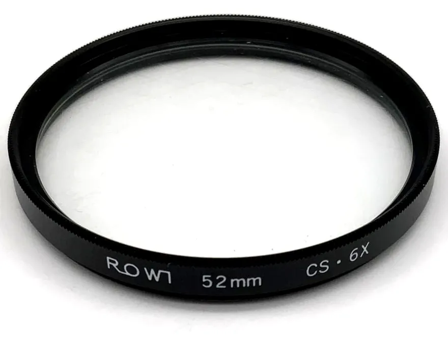 Rowi Gitterfilter CS 6X Filter 52mm Kreisförmig Filtergewinde M52