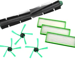 1 Rundbürste 3 Seitenbürsten 3 Filter geeignet Vorwerk VR200 VR 200 VR300 VR 300