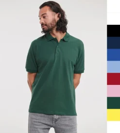 Russell Europe Herren Piqué Polohemd Baumwolle Shirt XS-4XL R-569M-0 NEU