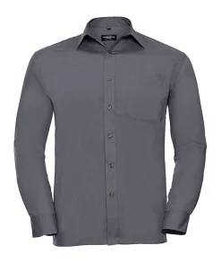Russell Europe Herren Popelin Hemd pflegeleicht Job S-4XL LA R-934M-0 NEU