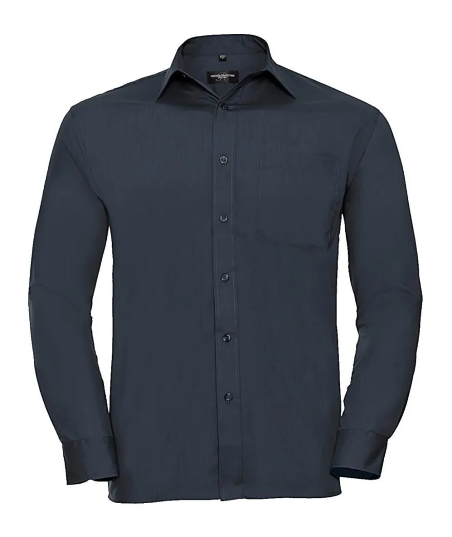 Russell Europe Herren Popelin Hemd pflegeleicht Job S-4XL LA R-934M-0 NEU
