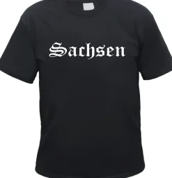Sachsen Herren T-Shirt - Altdeutsch - Tee Shirt