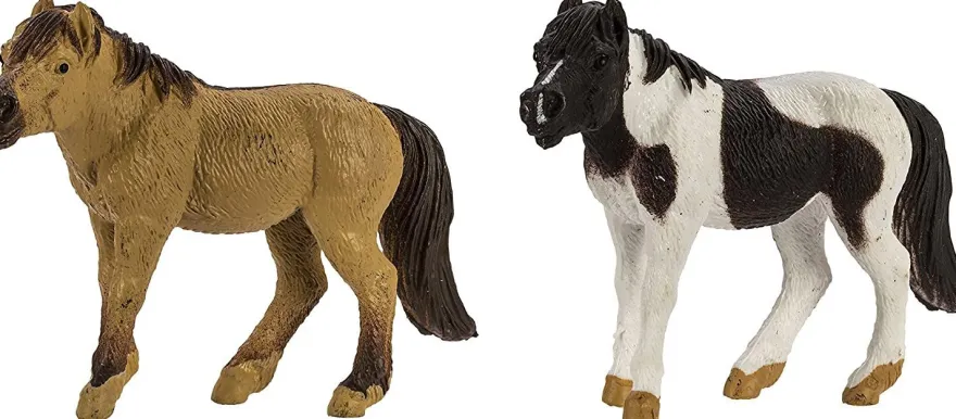 Safari 681104 Ponies Toob Mini Spielfiguren - Set