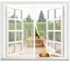 Sailimay Upgraded Magnet Fliegengitter Fenster 85x140cm, Ohne Bohren, Weiß