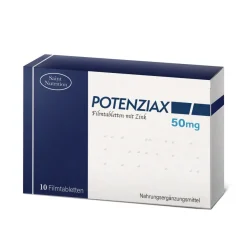 Saint Nutrition® Potenziax 50mg Filmtabletten - Potenzmittel rezeptfrei für Männer
