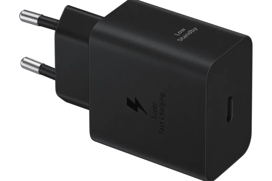 Samsung Schnellladegerät 45W Power ohne Kabel EP-T4511, Black