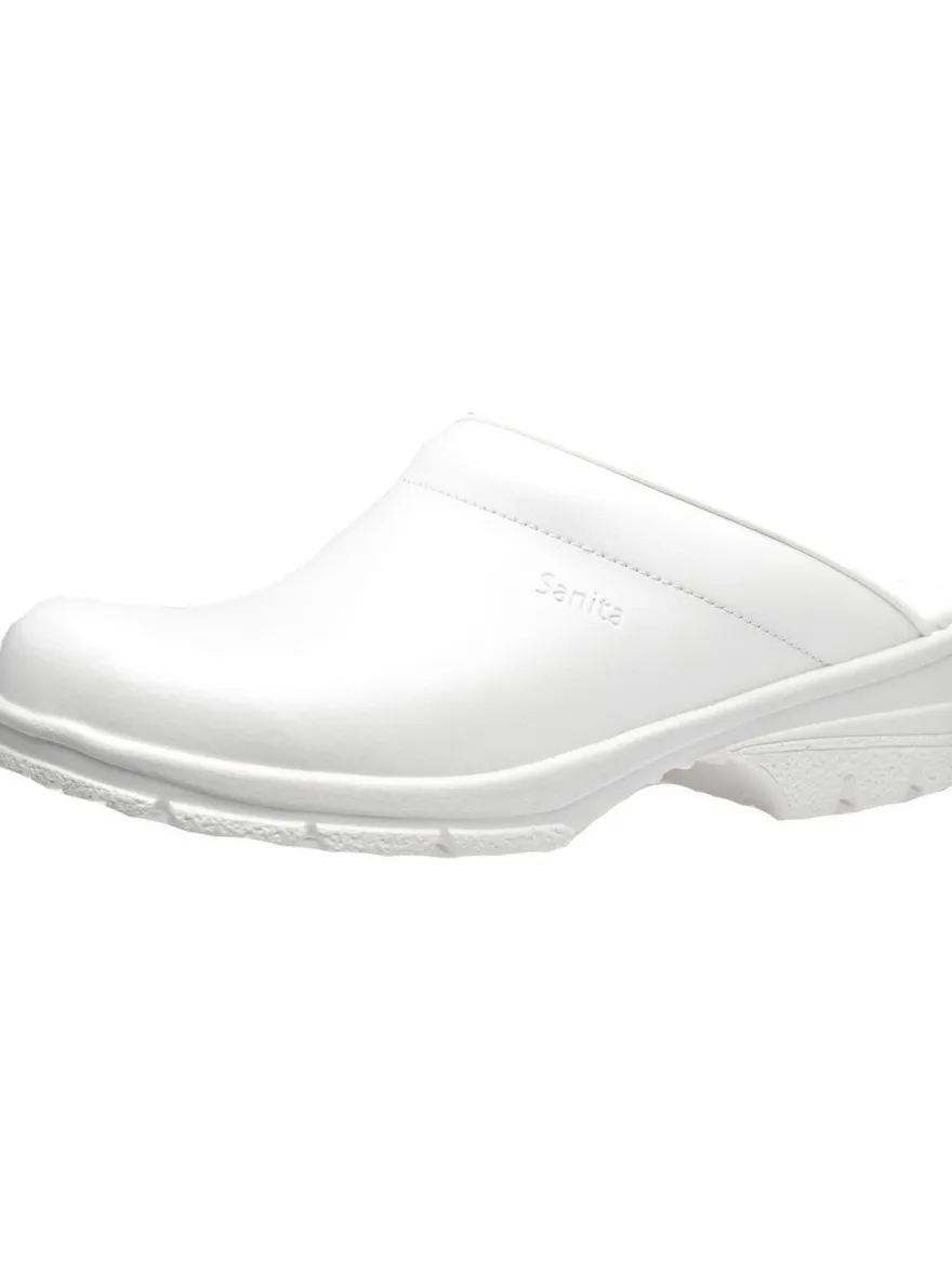Sanita Herren Arbeit Clog offen San-Duty-Ob Open White