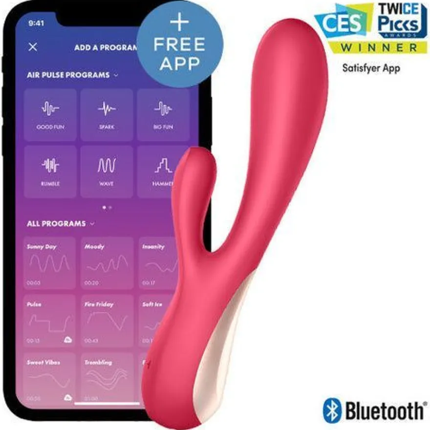 Satisfyer - Mono Flex Rot mit App