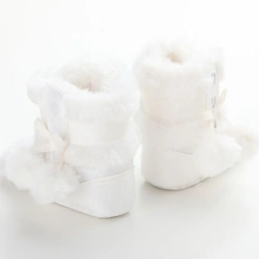 Saugling Stiefel Pluschgekleidet Warme Schuhe Kleinkind Mode Boden