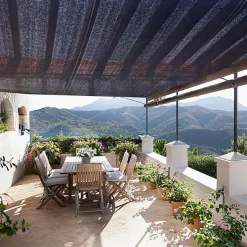 Schattierungsnetz 2x2m für Gewächshaus Schattiernetz Sonnensegel 90% Shading