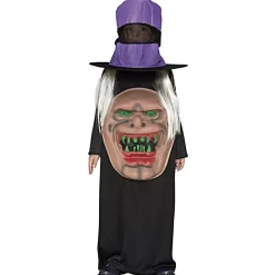 schauriges Kinder Kostüm Totenkopf o. Monster 7-12 J. Jungen Mädchen Halloween