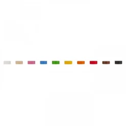 Scheibe - Merkur - 10x4mm - rot