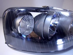 Scheinwerfer Audi A3 8L Xenon Optik Linse ab Bj.2001-2003 Schwarz E. Prüfzeichen