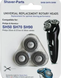 Scherkopf kompatibel mit Rasierer Ersatz für Philips S5000 Series SH50 5000