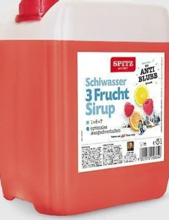 Schiwasser Sirup Drei Frucht Sirup 5l Liter Kanister Sirup Varianten