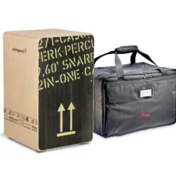 Schlagwerk CP404 BLK Cajon mit Deluxe Tasche