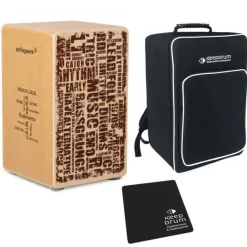 Schlagwerk CP85 Cajon mit Sitzpad und Tasche