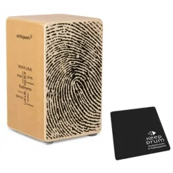 Schlagwerk CP82 Cajon Rudiments Fingerprint mit Sitzpad