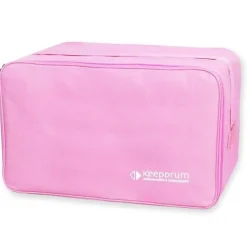 Schlagwerk CP403 Natur Cajon mit Bag Pink und Pad