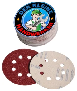 Schleifscheiben ø125mm satz 50 St. 10x k40-60-80-120-180