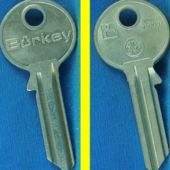Schlüsselrohling Börkey 370 1/2 K für verschiedene BKS, Yale Profil VA Profilzylinder