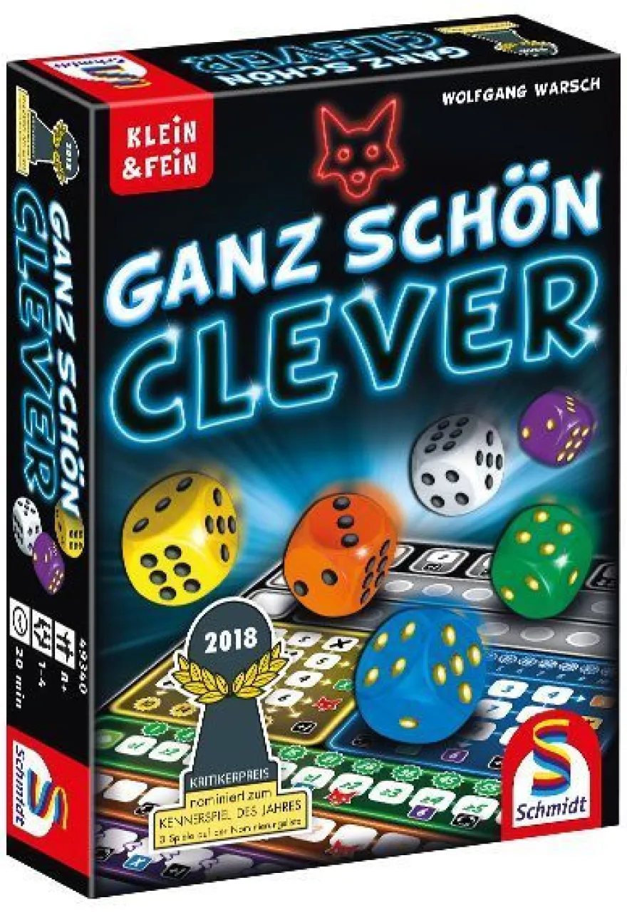Schmidt Spiele 49340 Ganz Schön Clever Würfelspiel