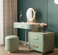 Schminktisch Design Tische Kosmetik Frisier Spiegel Konsole Schlafzimmer