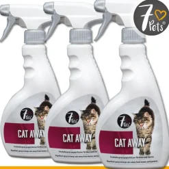 Schopf 7 Pets 3 x 500 ml Cat Away | Fernhaltespray gegen Katzen