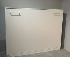 Schrankbett Wandklappbett horizontal HB 90/120/140 x 200 mit Aufsatz & 2 Schränken
