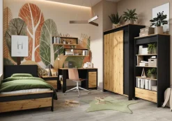 Schrank Spot SP-04 Regal Hochschrank und Led