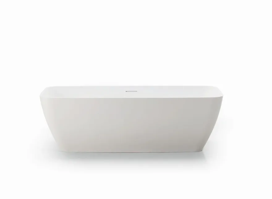 Schröder Badewanne Designwanne Golem OR 180 S 179,5x75x44/56,5 cm cremeweiß matt