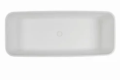 Schröder Badewanne Designwanne Golem OR 180 S 179,5x75x44/56,5 cm cremeweiß matt