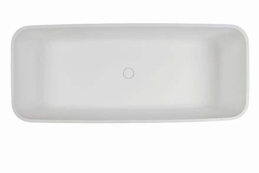 Schröder Badewanne Designwanne Golem OR 180 S 179,5x75x44/56,5 cm cremeweiß matt
