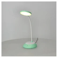 Schreibtischlampe Tragbar USB Farbsteuerung Kabellos, dimmbar, 3 Stunden Licht, Mint