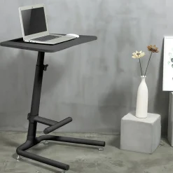 Schreibtisch Laptopständer mit Fußstütze Tisch Notebooktisch Tablettisch Tablet