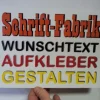 Schriftzug für Boote