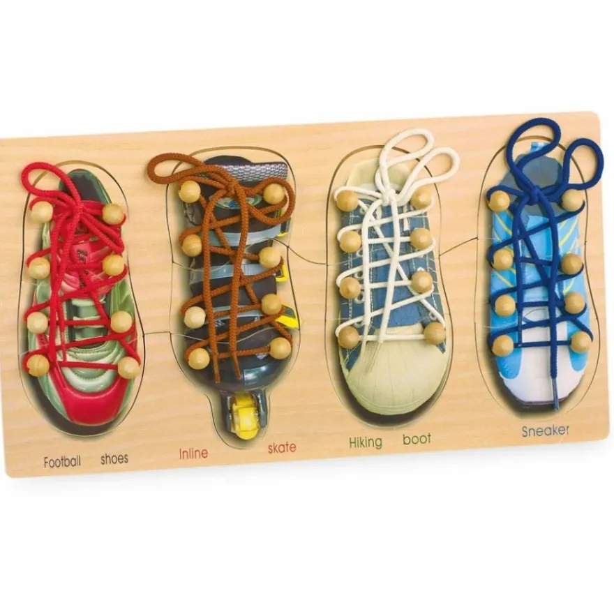 Schuhe binden