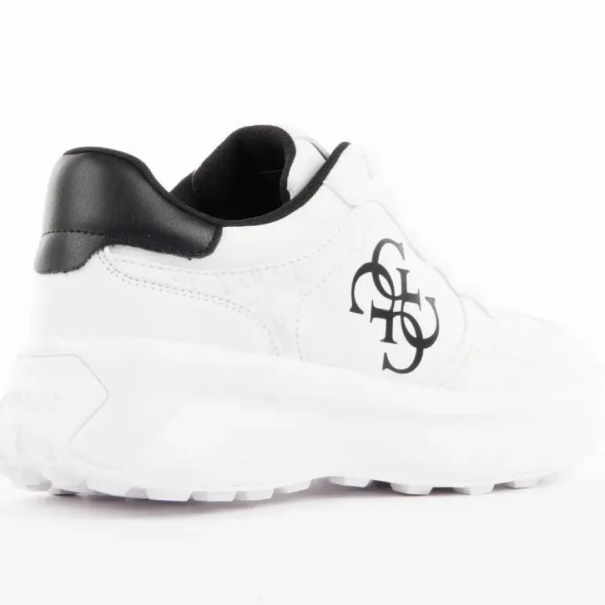 Schuhe Guess Luckei weiße Sneaker