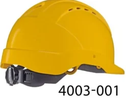 Schutzhelm * Industrie* 4003 Tector gelb Kopfschutz Arbeitsschutz Drehverschluss