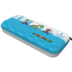 Schutzhélle PDP Deluxe Slim fér Nintendo Switch, blau-weiß