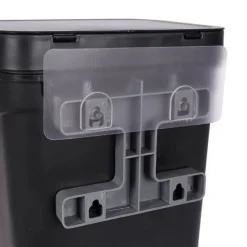Schwarzer Hängeabfalleimer 10 l