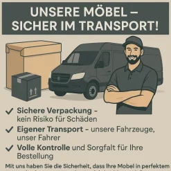 Schwebetürenschrank, 3-türig Schrank 200 cm mit 4 Schubladen, und Spiegel- Viluno 4