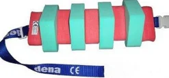 Schwimmgürtel Kinder mit Sicherheitsverschluß 60cm Länge Farbe Grün