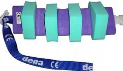 Schwimmgürtel Kinder mit Sicherheitsverschluß 60cm Länge Farbe Grün