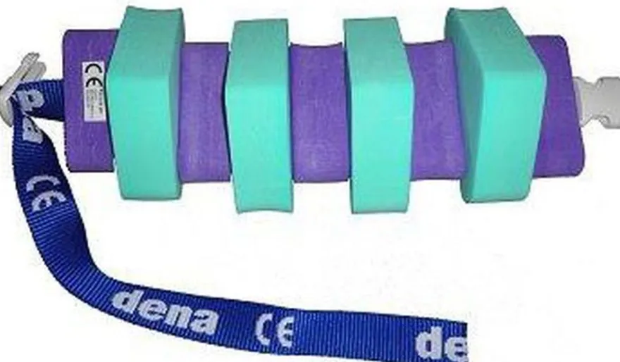 Schwimmgürtel Kinder mit Sicherheitsverschluß 60cm Länge Farbe Grün