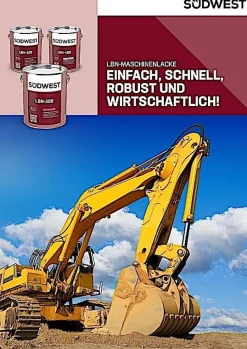 Südwest LBN Bautz - Premium-Lack für Traktor Schlepper Landmaschinen Fahrzeuge