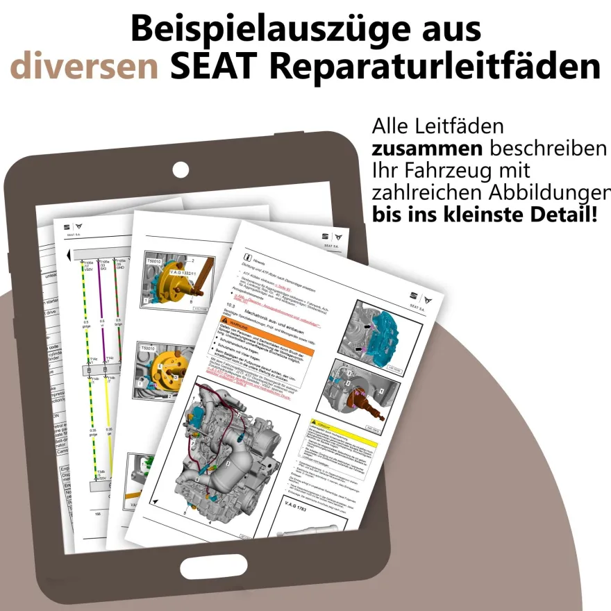 Seat Ibiza Typ 6F ab 2017 Allgemeine Information Lack Reparaturanleitung eBook
